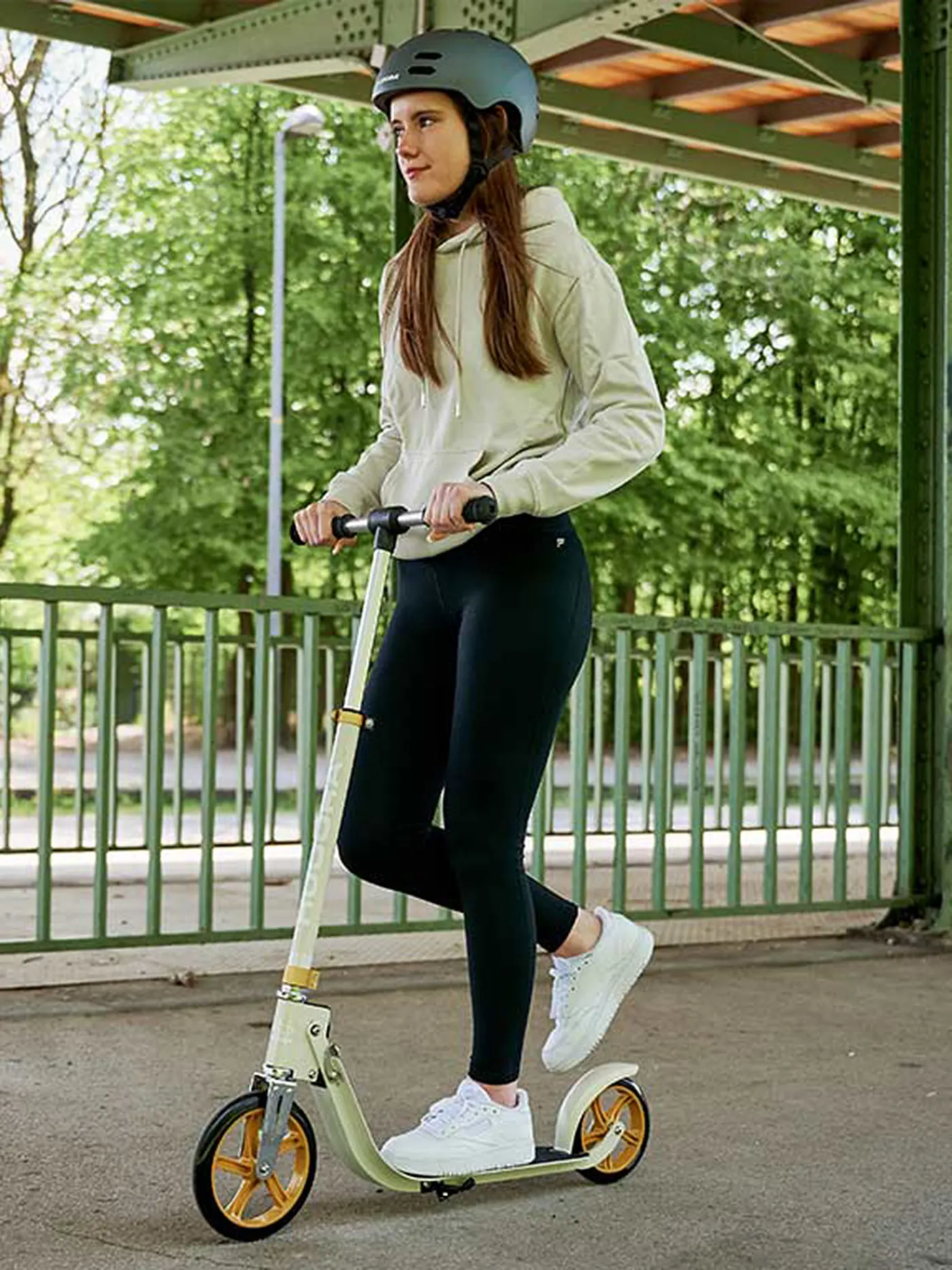 HUDORA | Roller BigWheel® 215 Scooter Sand | 